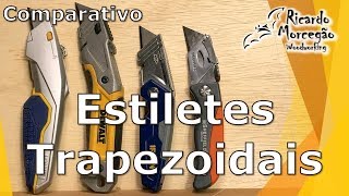 Comparativo de Estiletes Trapezoidais  Irwin Dewalt ou Sheffield [upl. by Parcel375]