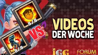 Erklärung der FlammenwacheSteinhaut und Danke an IGG   Castle Clash [upl. by Marilin]