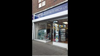 SHOPPING EDITION CANCER RESEARCH UK SHOP  CHARITY SHOP [upl. by Noiek]