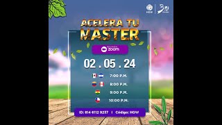 LANZAMIENTO PROMOCIÓN MAYO ACELERA TÚ MASTER 💪🕺💃 HGW LATAM [upl. by Jelena531]