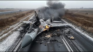 2 MINUTES AGO Russian SU57 Jet Shot Down by US F16 Top Fighter in Kursk Region [upl. by Devonna]