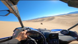 2021 Can Am X3 Max RS Turbo RR  Return to Dumont Dunes with 2 Units [upl. by Maze510]