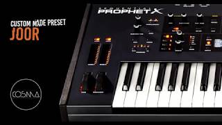 Prophet X demo  JOOR  custom made preset by CO5MA [upl. by Idna776]