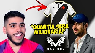 VEJA COMO PODEM SER AS CAMISAS DO VASCO COM A CASTORE EM 2023 [upl. by Wise]