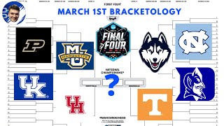 Bracketology Update  March 1 2024 [upl. by Yorztif494]