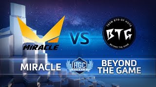 HGC Finals 2018  Game 2  Miracle vs BTG  Group Stage Day 1 [upl. by Audette707]