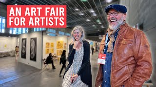 AN ART FAIR FOR INDIVIDUAL ARTISTS No galleries [upl. by Eustasius]