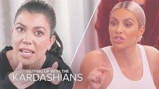 Kardashian Family Feuds All Sisters Can Relate To  KUWTK  E [upl. by Lalib]