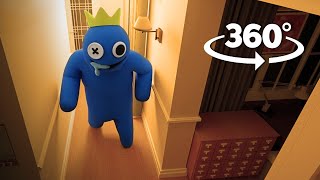 Rainbow Friends visits your house in real life  VR 360° video [upl. by Aleece]