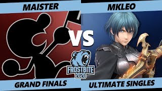 Frostbite 2020 GRAND FINALS  Maister Game amp Watch Pichu Vs MkLeo Joker Byleth SSBU Ultimate [upl. by Ahsinyar]