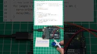 Servo motor dance with Arduino arduino diy programming servomotor [upl. by Anifur368]