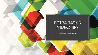 edTPA Task 2 Video Recording Tips [upl. by Halsy]