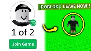 I Met ROBLOX In His Game [upl. by Nettle]