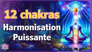 40 MIN 💫 HARMONISATION PUISSANTE des 12 CHAKRAS 💫 Méditation Soin de Lumière 🎧 Chakras harmonisation [upl. by Agretha]