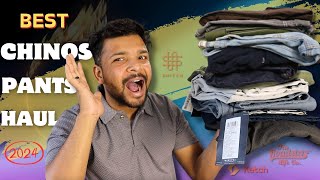 8 Best Chinos for men  HAUL   Affordable chinos pants available online  Dev Talks [upl. by Strait]