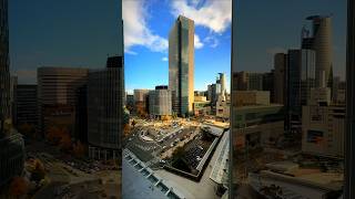 Modern Skyscrapers Against a Blue Sky amazing views [upl. by Selry680]