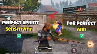 This sprint sensitivity will make you a Bgmi  Pubgmobile JOD player ⚡️ [upl. by Eeleak]