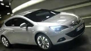 Opel Astra J GTC  Sovereign  Switchblade met Silver color [upl. by Iru392]