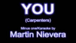 You by Martin Nievera karaoke [upl. by Irabaj802]