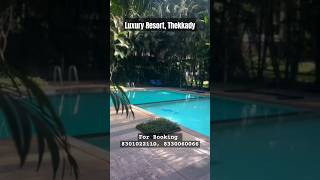 Greenwoods Thekkady  8301022110 Luxury Pool Resort shorts travel thekkady resort [upl. by Eynenihc81]