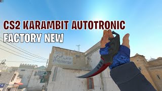 Karambit Autotronic  CS2 Skin Showcase 97 [upl. by Grissel347]