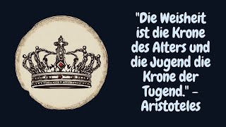 36 zeitlose Zitate von Aristoteles die dein Leben inspirieren 🌟 [upl. by Ahsilam]