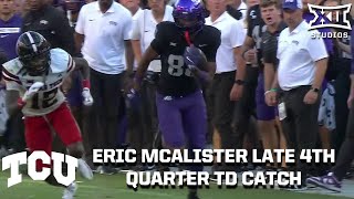 Eric McAlisters Massive GoAhead 84yard TD vs Texas Tech [upl. by Kciredorb]