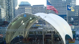 World Trade Center Path Station Entrance Canopy [upl. by Sadick]