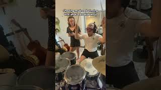 Showing my bread winning wife what a breakdown is drums hardcore drummers kublaikhan [upl. by Astrea]