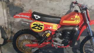 1981 maico 490 mega 2 mx bike [upl. by Stalker]