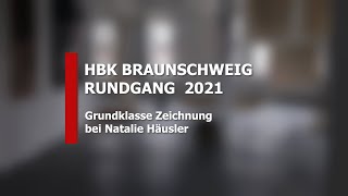 HBK Braunschweig Rundgang 2021  Grundklasse Zeichnung [upl. by Thirzi]