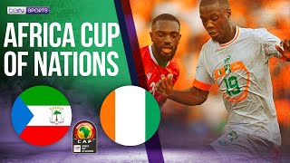 Equatorial Guinea vs Ivory Coast  AFCON 2023 HIGHLIGHTS  01222024  beIN SPORTS USA [upl. by Annal]