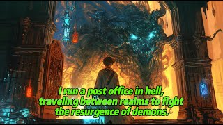 I run a post office in hell traveling between realms to fight the resurgence of demons [upl. by Lecirg417]