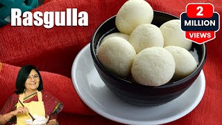 Rasgulla How to make Rasgulla Bengali Rasgulla by Tarla Dalal [upl. by Freberg]