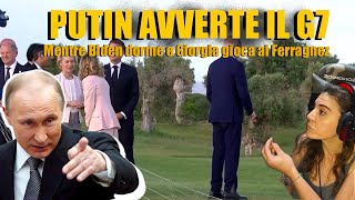 PUTIN AVVERTE IL G7 [upl. by Garry]