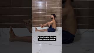 Ardha Baddha Padma Paschimottanasana [upl. by Tlaw]