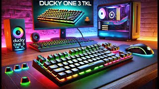 ⌨️ Ducky One 3 TKL Review 🎹 [upl. by Uela]