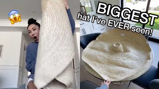 This is the BIGGEST hat I have EVER seen 😱 [upl. by Lunsford497]