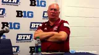 UMass Football Press Conference 92014 [upl. by Eux]