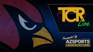 TCR Live Talking Arizona Cardinals Roster Cuts [upl. by Anilev]