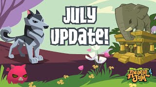 2021 July Update is Here Animal Jam Play Wild [upl. by Eissel]