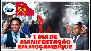 1 DIA DE MANIFESTAÇÃO EM MOÇAMBIQUE [upl. by Wendin]