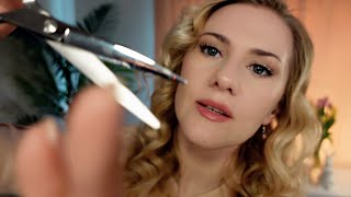 ✂️ SleepInducing Haircut for Spring 💇ASMR  Brushing  Scissors  Page Flipping [upl. by Artiek595]