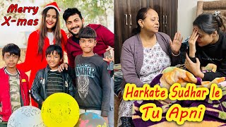 Bhabhi Bani Santa🎄Or Mummy Ne Lagai Daant😰  Vinay Thakur Vlogs [upl. by Jase]