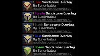 Sandstone Overlays [upl. by Sillad611]