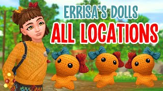 ALL 16 ERRISAS DOLL LOCATIONS amp COORDINATES IN STAR STABLE MAIN STORY QUEST [upl. by Scheer]