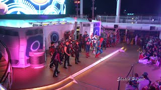 quotHeroes Unitequot Marvel Super Hero Show Disney Dream Cruise 2024 4K [upl. by Bliss752]