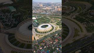 Vertical video Krasnodar Russia Krasnodar Stadium is a football stadium in park Krasnodar The ci [upl. by Neetsuj]