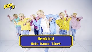 ENG SUB IDOL Level UP Newkidd have the best teamwork Mole Dance Time 최강의 팀워크 뉴키드 두더지 댄스 [upl. by Fink783]