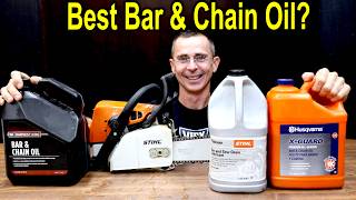 Which Chainsaw Bar amp Chain Oil is Best Lets Find Out [upl. by Gnuh]